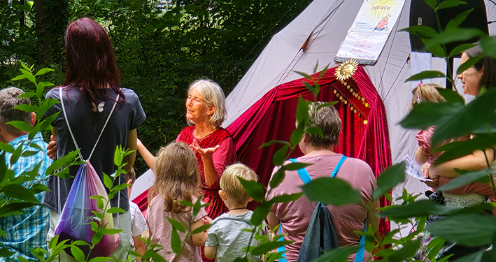 Kinderfest auf dem Kirchplatz